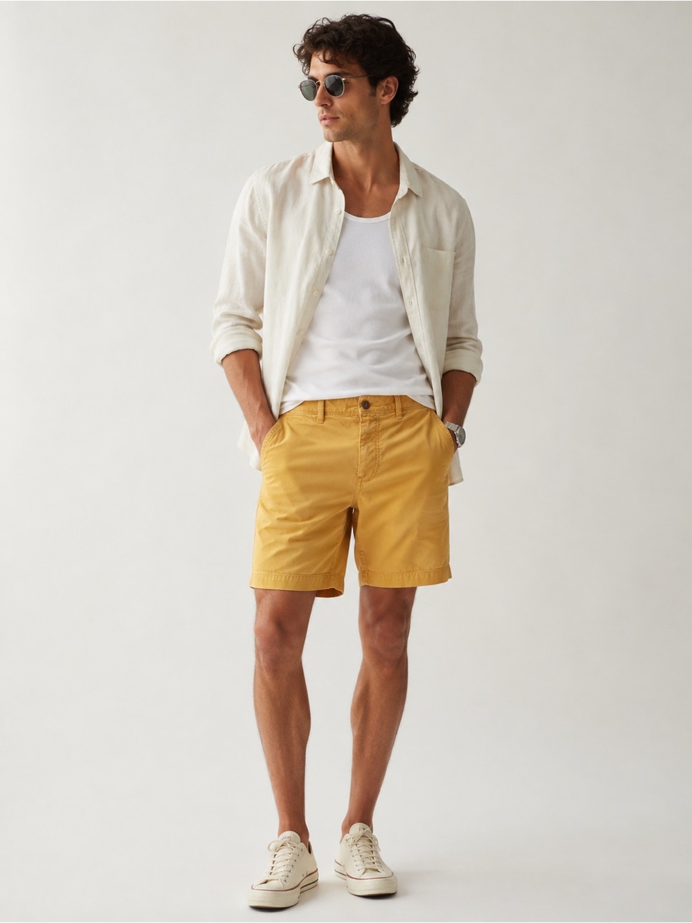 Cotton chino shorts 31
